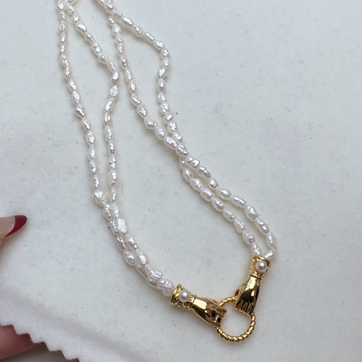 淡水珍珠颈饰未镶嵌