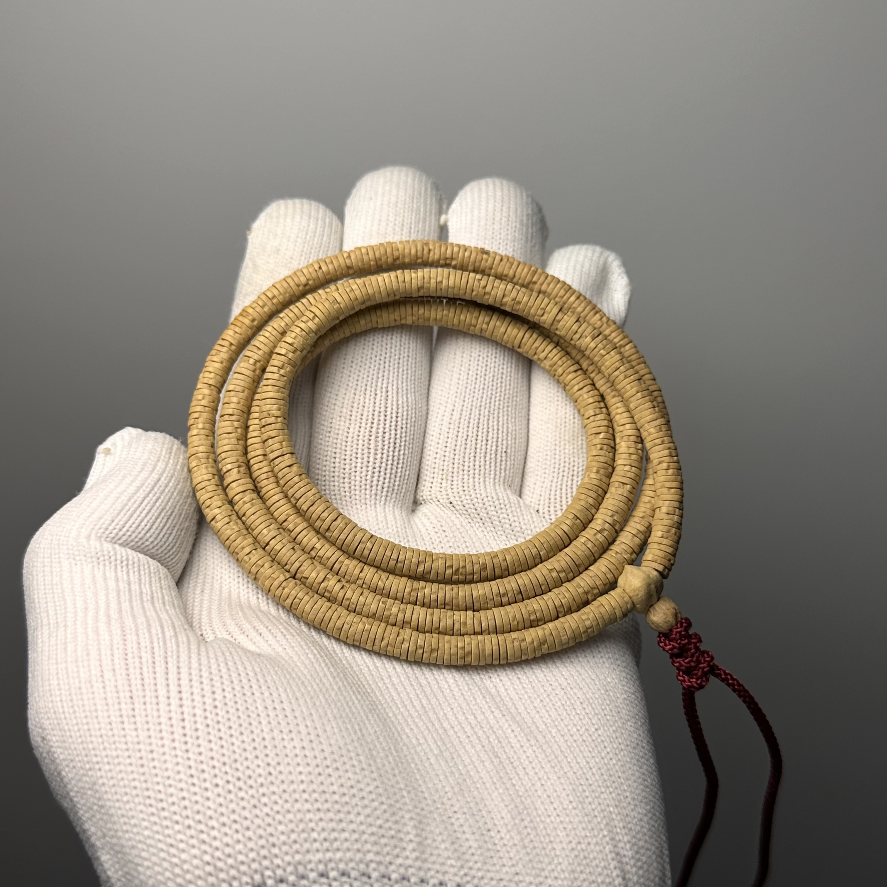 高密小禅意薄片#一图物热振#高货柏香籽108长串佛珠念珠百香籽