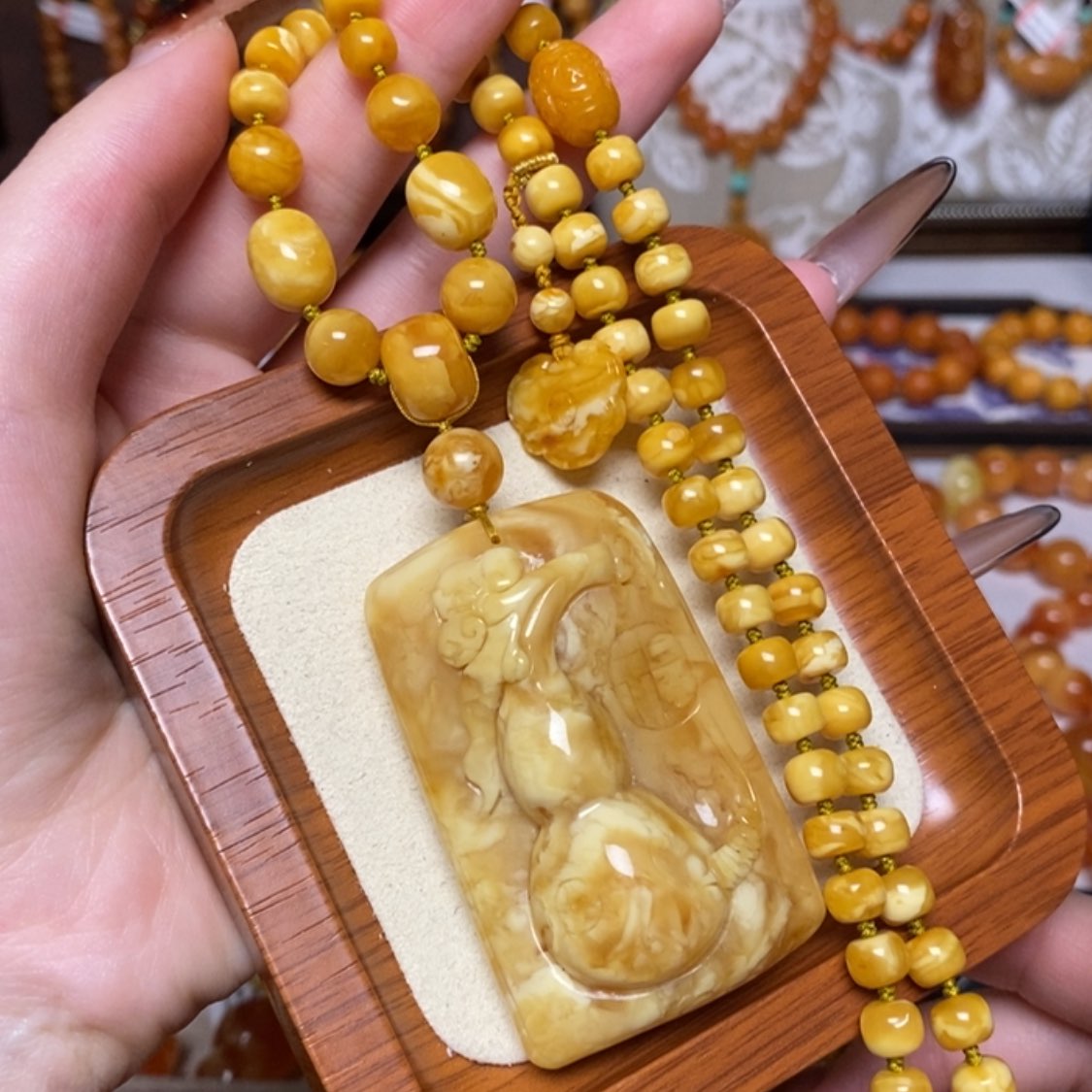 【闪购商品】手链蜜蜡未镶嵌项链