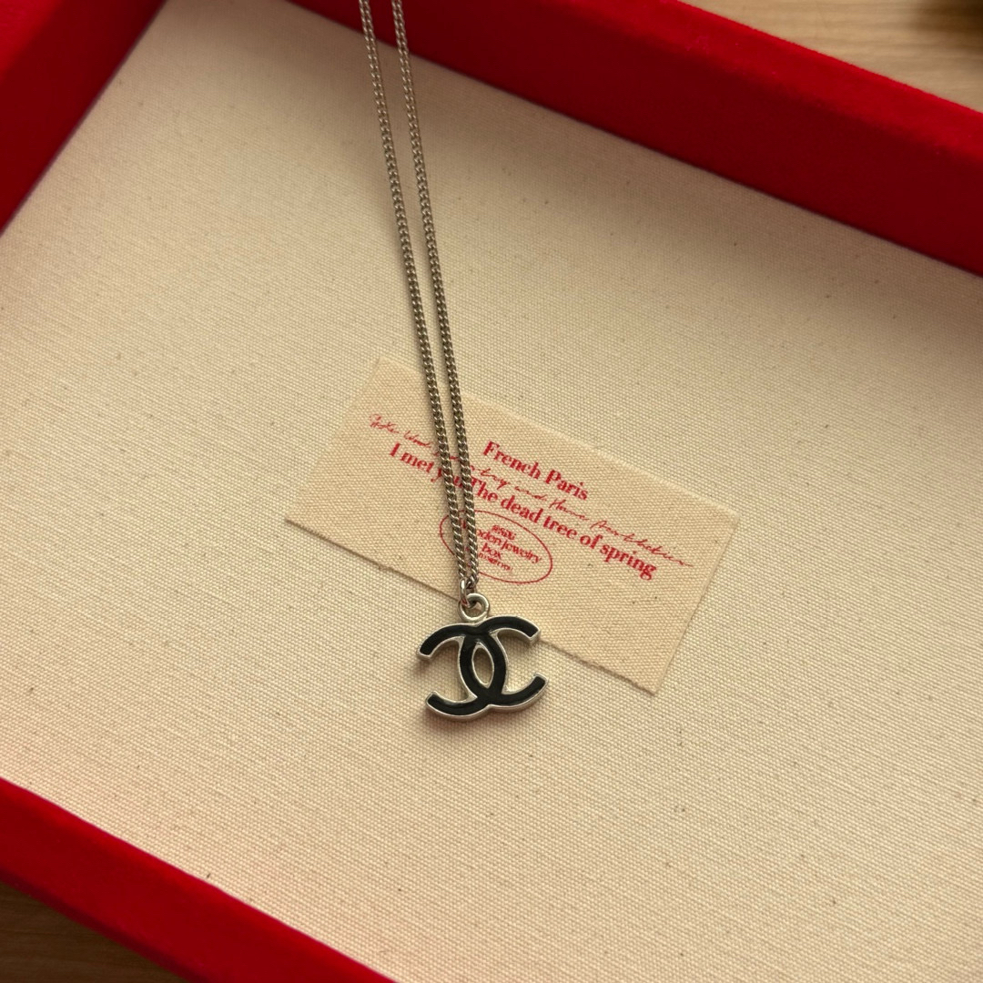 95新 Chanel/香奈儿 chanel 珐琅项链QX-15005054