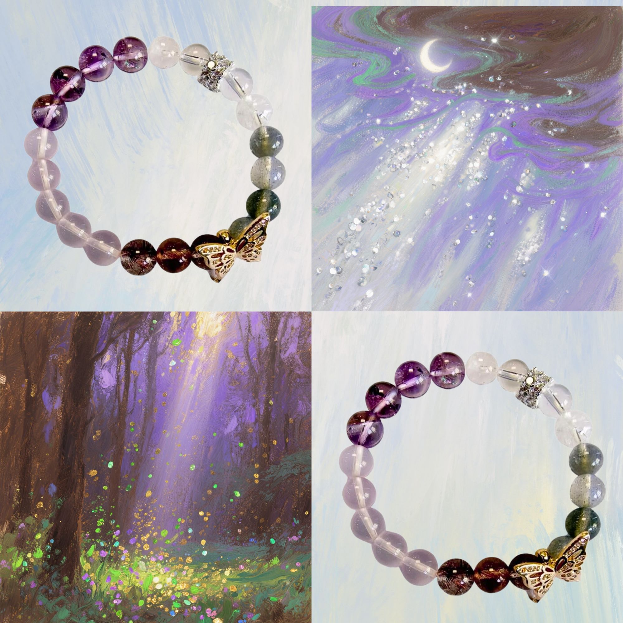 紫水晶单圈精致生日礼物