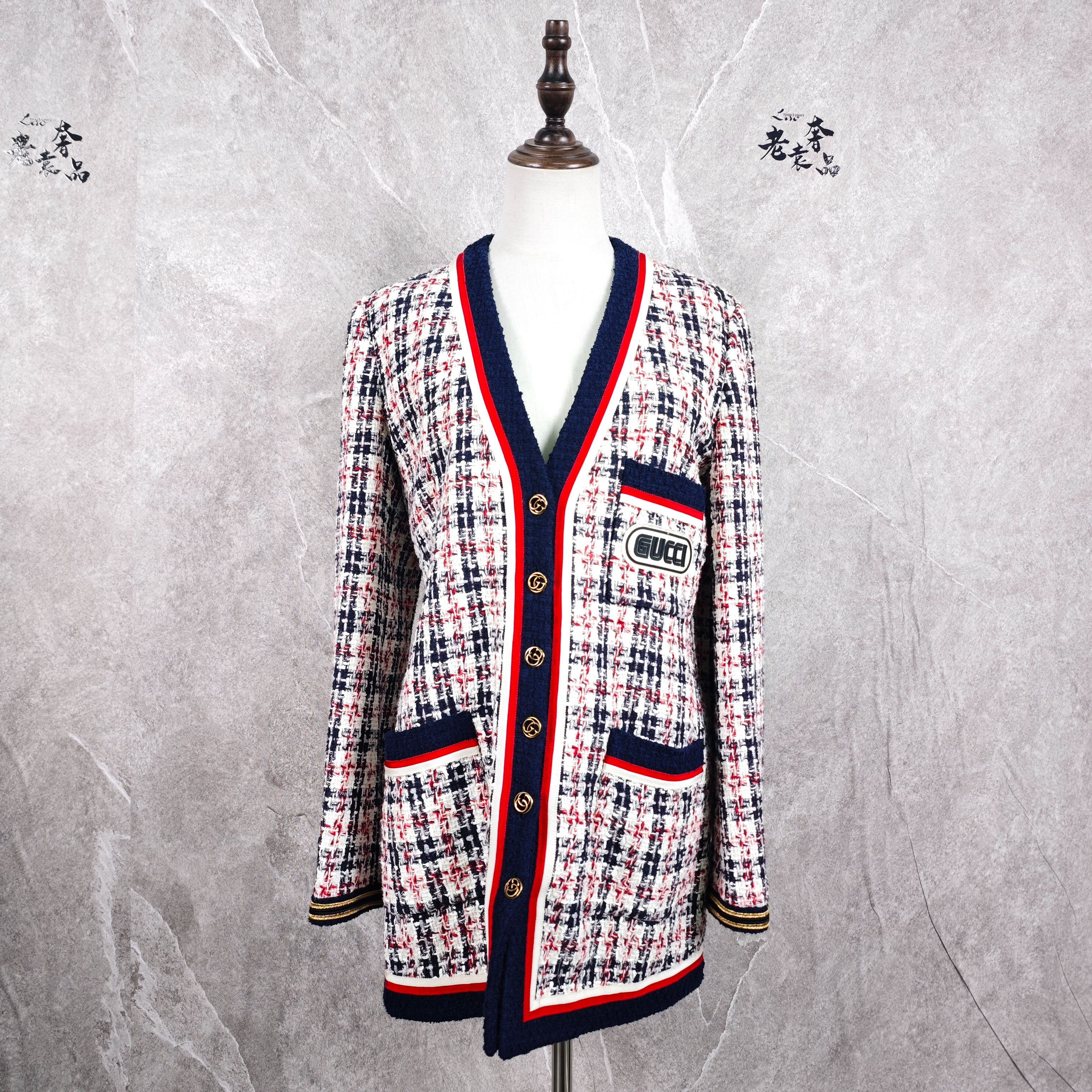 99新 GUCCI/古驰 海囤J/古驰/上衣/44码/ds58153