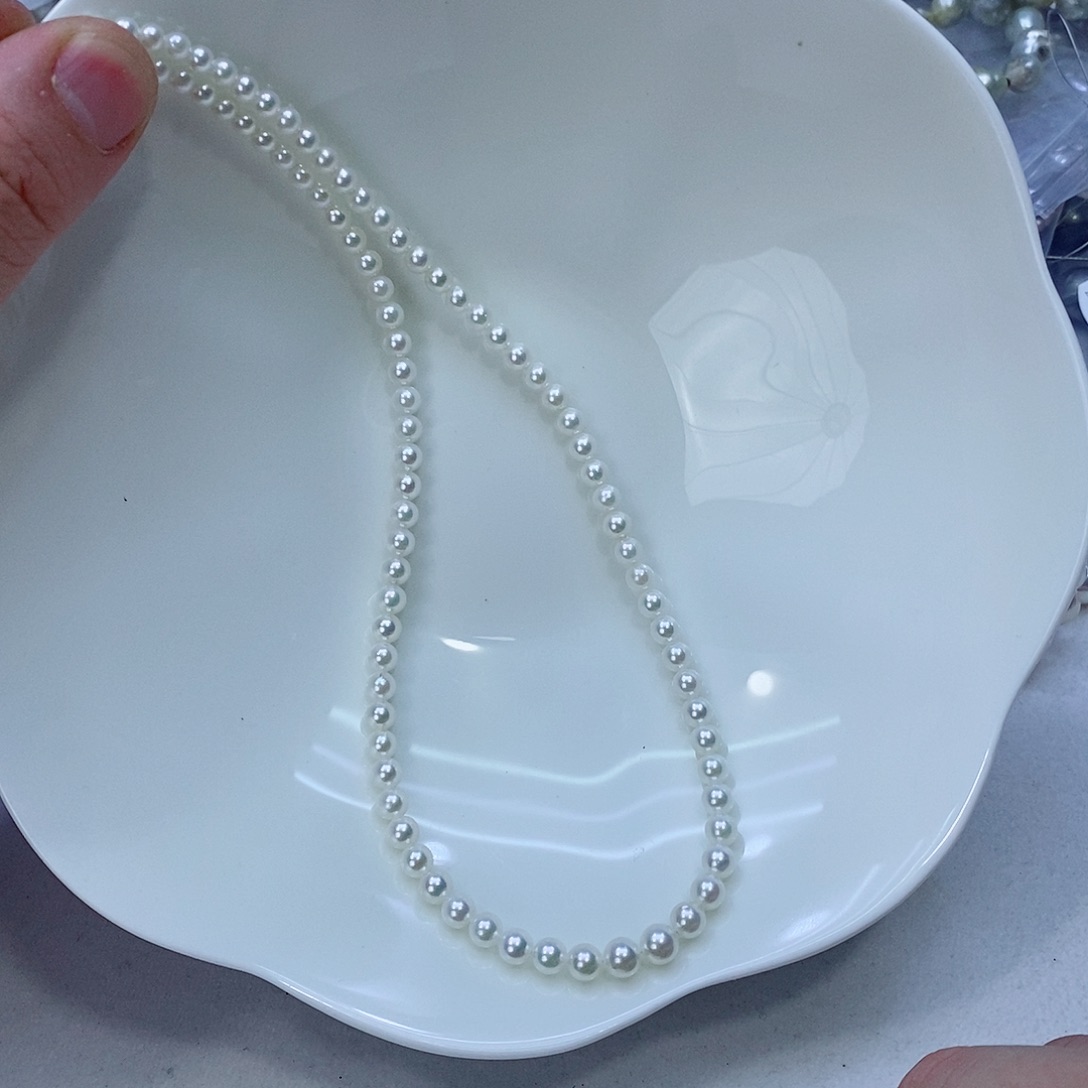 海水珍珠颈饰银S925镶嵌