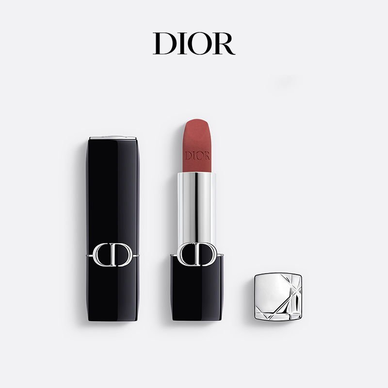 Dior/迪奥烈艳蓝金唇膏口红全新绒雾柔雾哑光