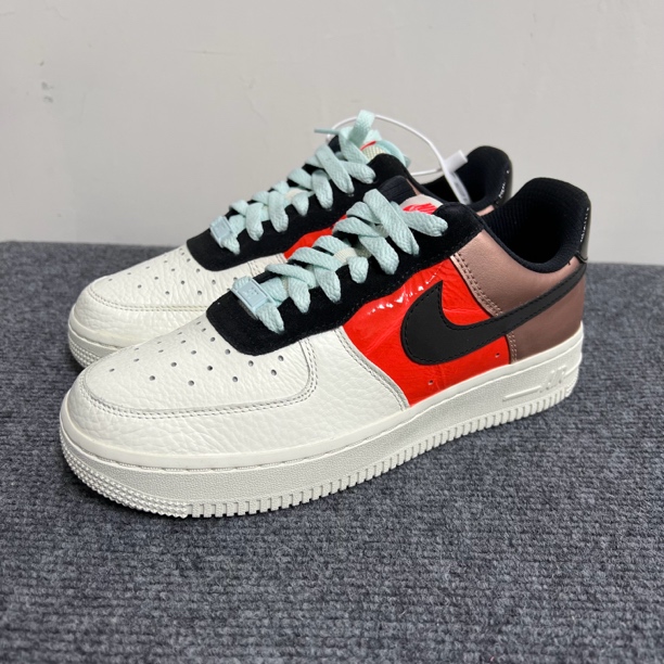 37.5码 全新 二手 AF1 圆头 系带 低帮 板鞋 女款 红白