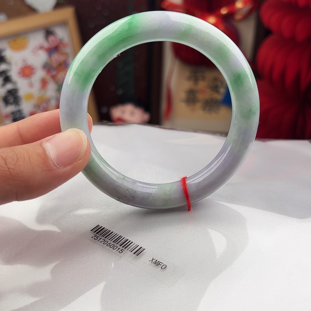 翡翠未镶嵌手镯5658 103