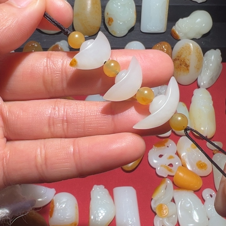 和田玉挂件未镶嵌