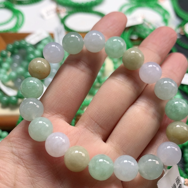 翡翠未镶嵌手链翡翠