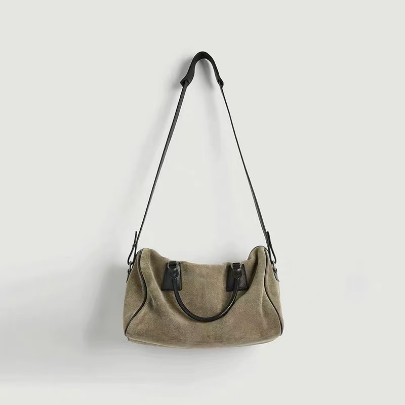 YEARLY PLAN 2025年冬季复古松弛休闲牛皮革手提包单肩包 /no退换