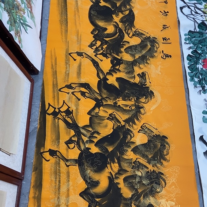 三个张画廊直播间！