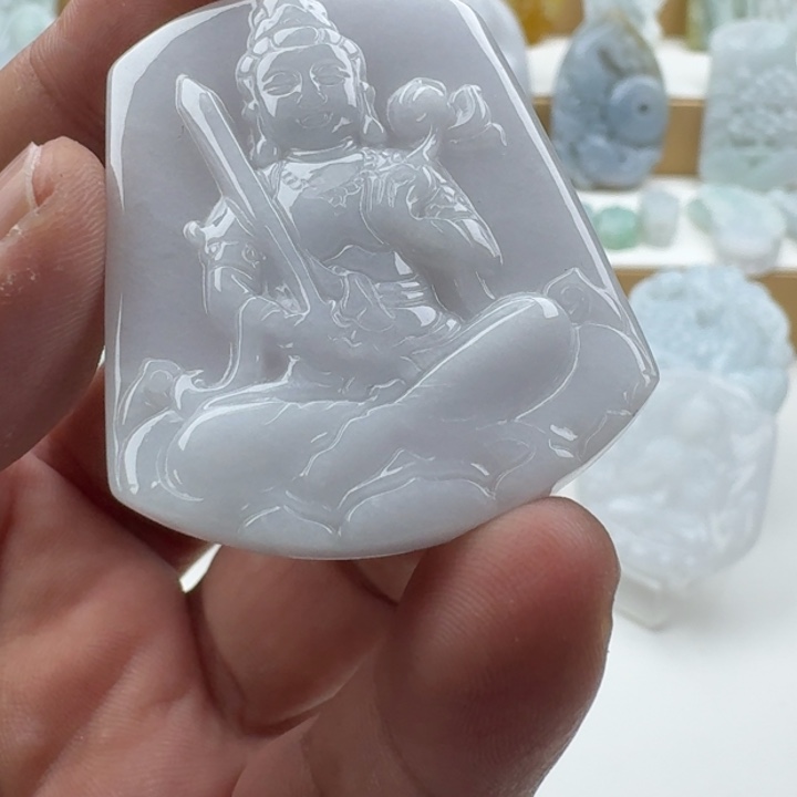 翡翠未镶嵌颈饰天然缅甸A货翡翠