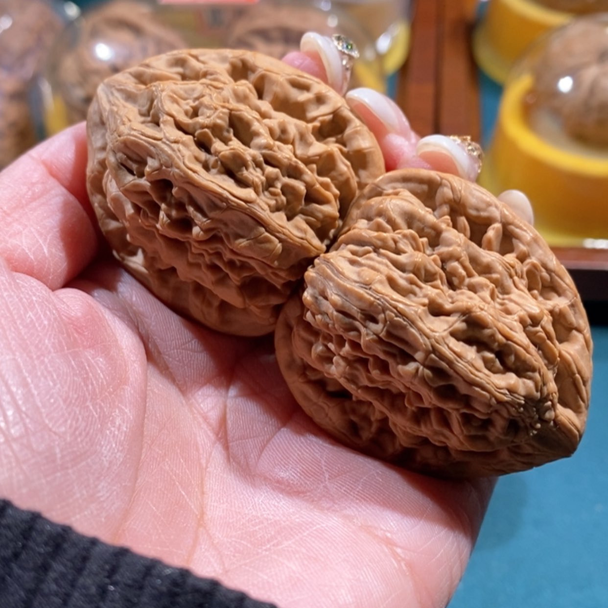 【闪购商品】文玩核桃吊坠马**燕虎头王