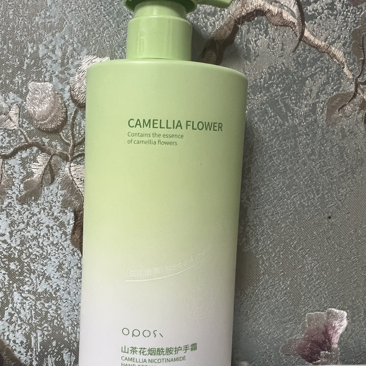 山茶花烟酰胺护手霜保湿滋润补水持久留香干爽不油腻秋冬