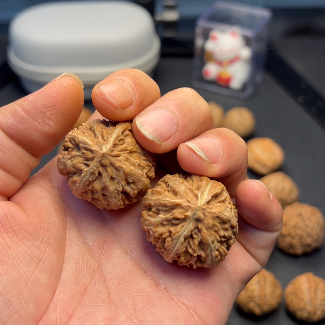 文玩核桃把件红糖包