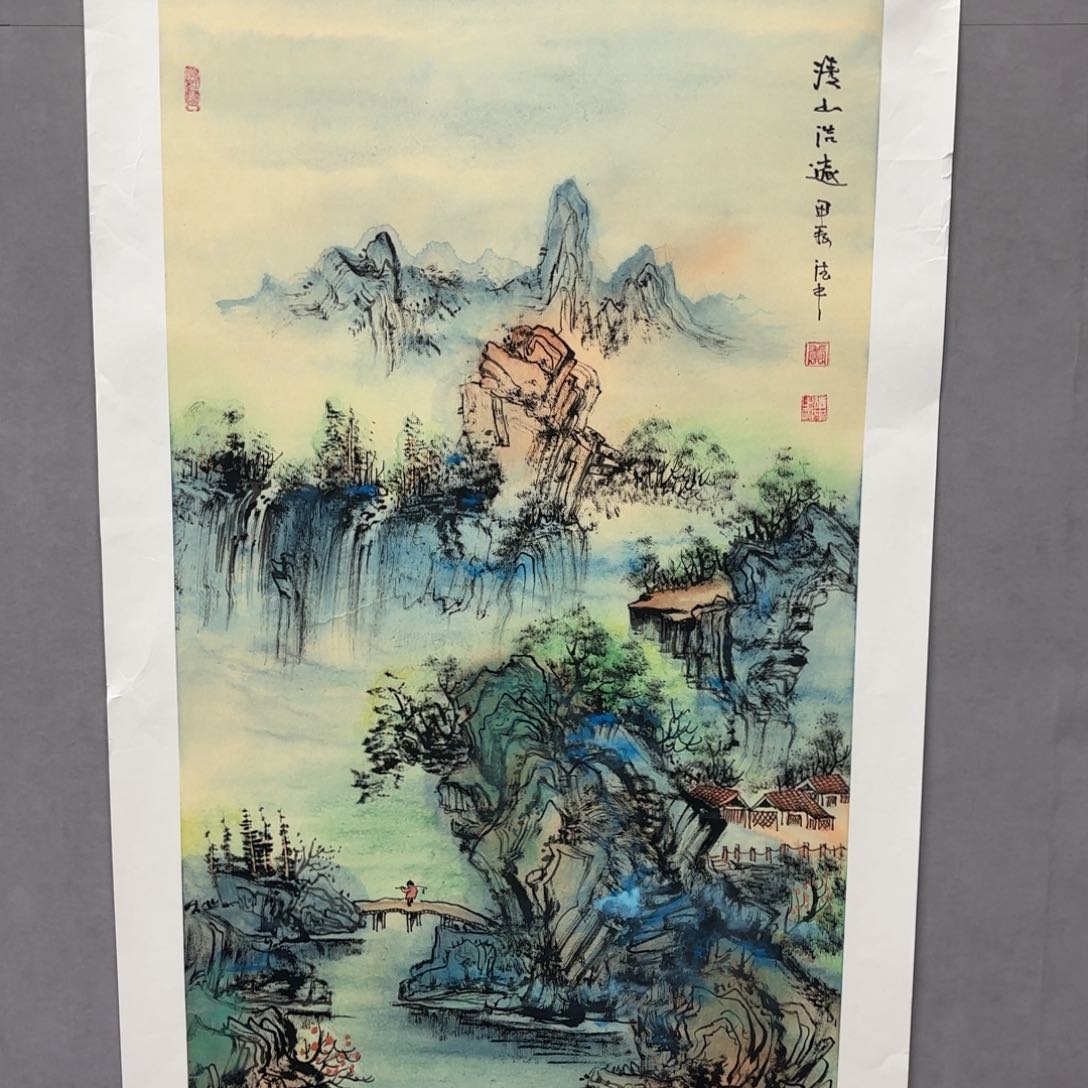 国画亲笔手绘原创
