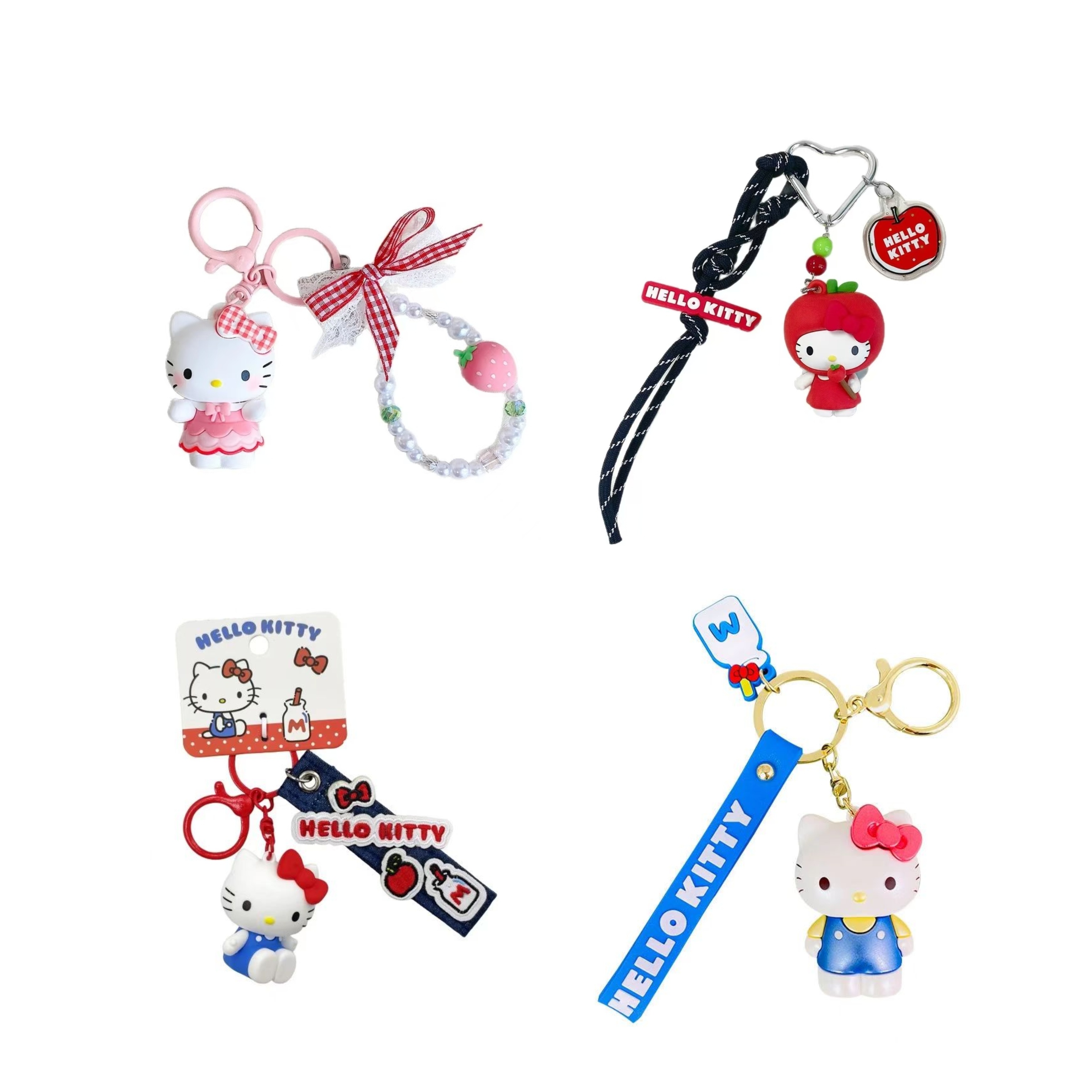正版三丽鸥HelloKitty包包钥匙潮玩挂件潮玩盲盒