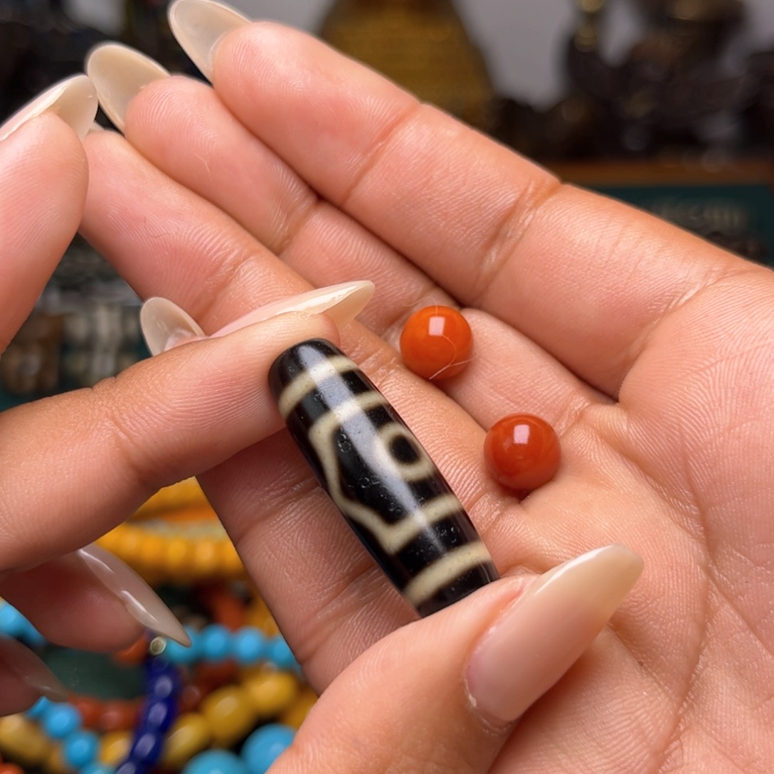 【闪购商品】玛瑙/玉髓珠子未镶嵌