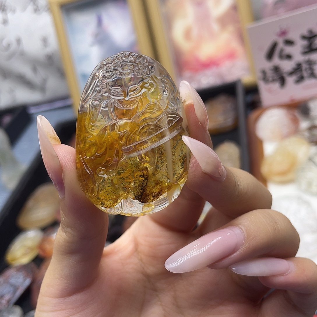 颈饰未镶嵌水晶天然