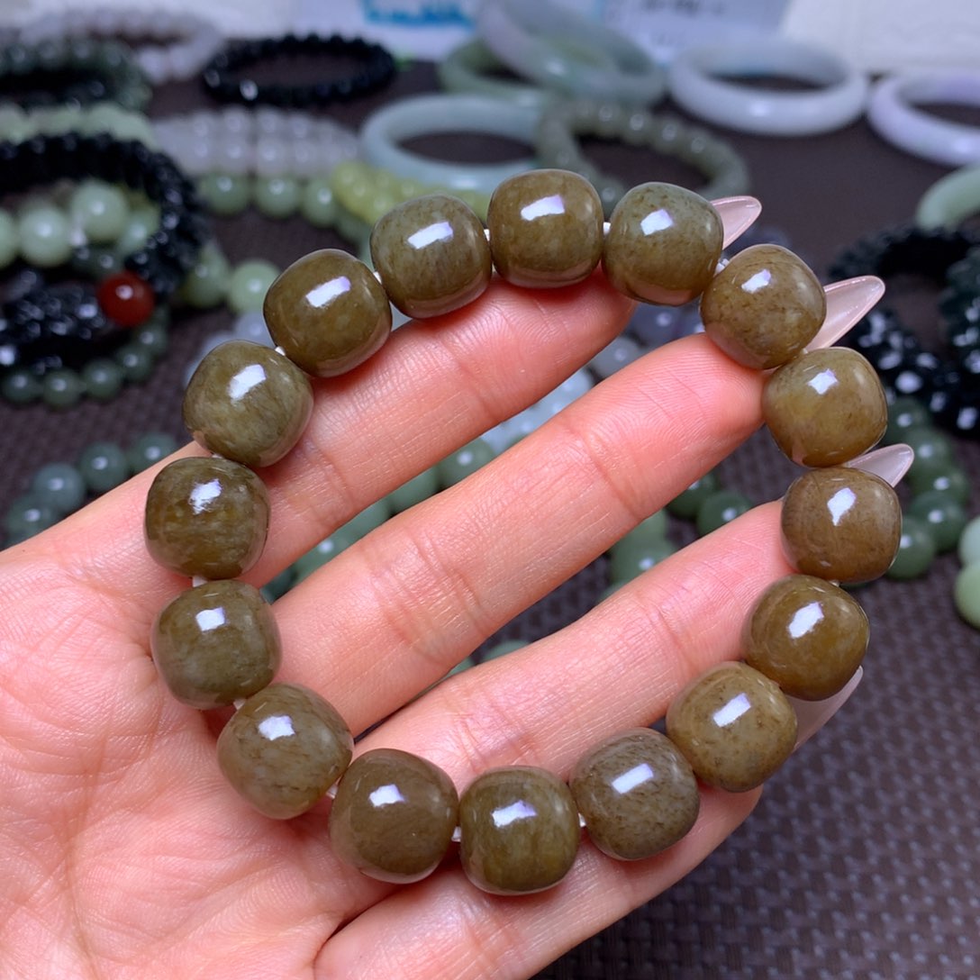 未镶嵌手串和田玉卡13