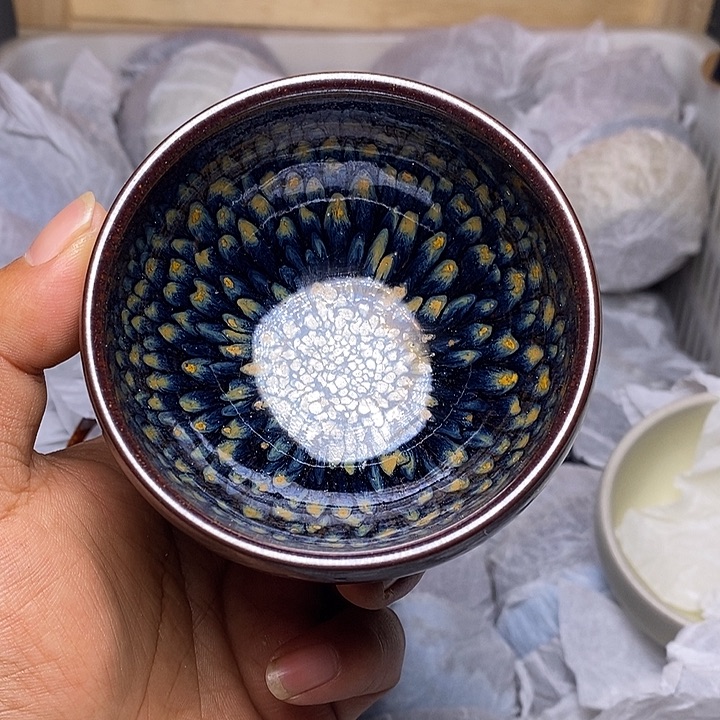 茶盏建盏喝茶主人杯茶杯