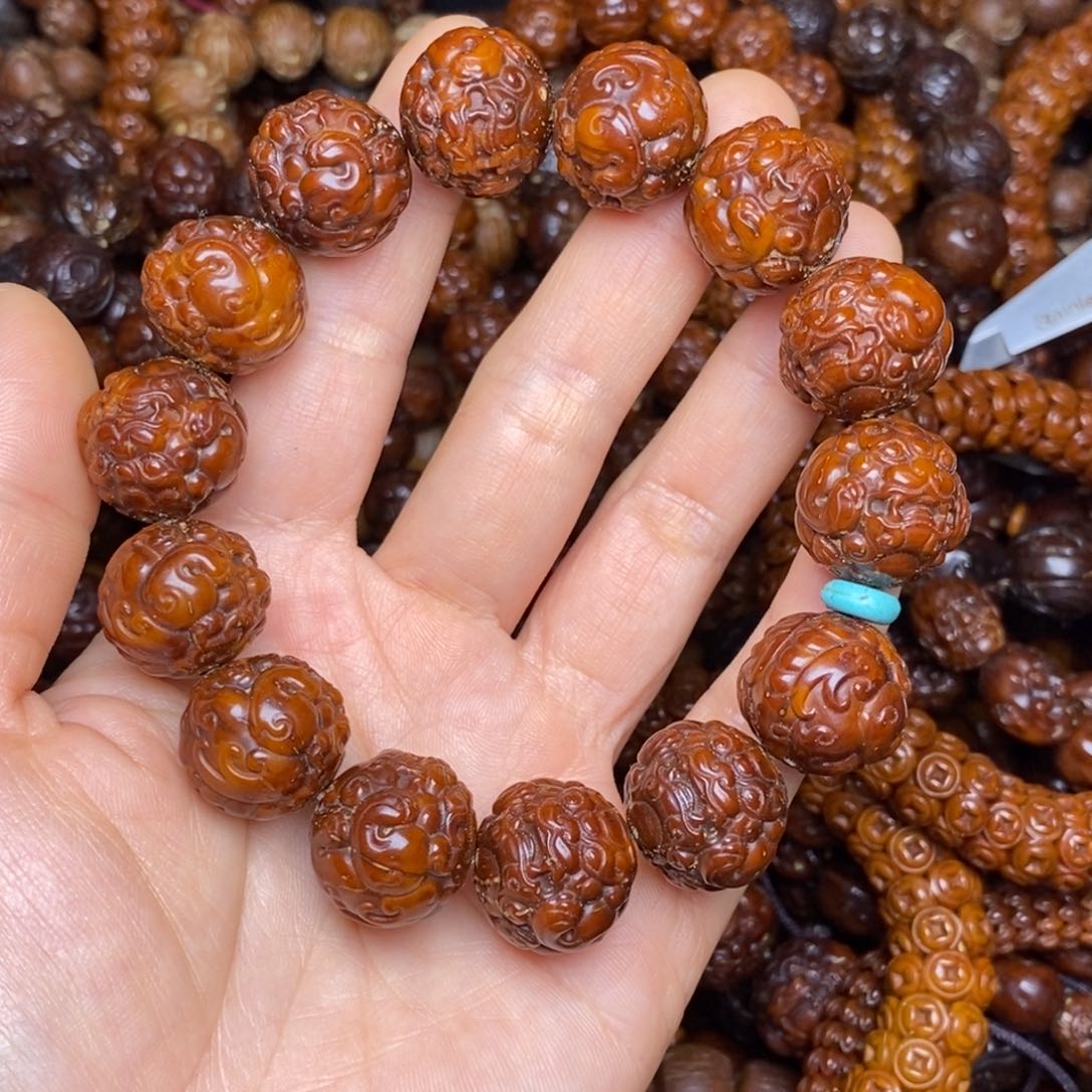 紫金鼠手串貔貅18尺寸