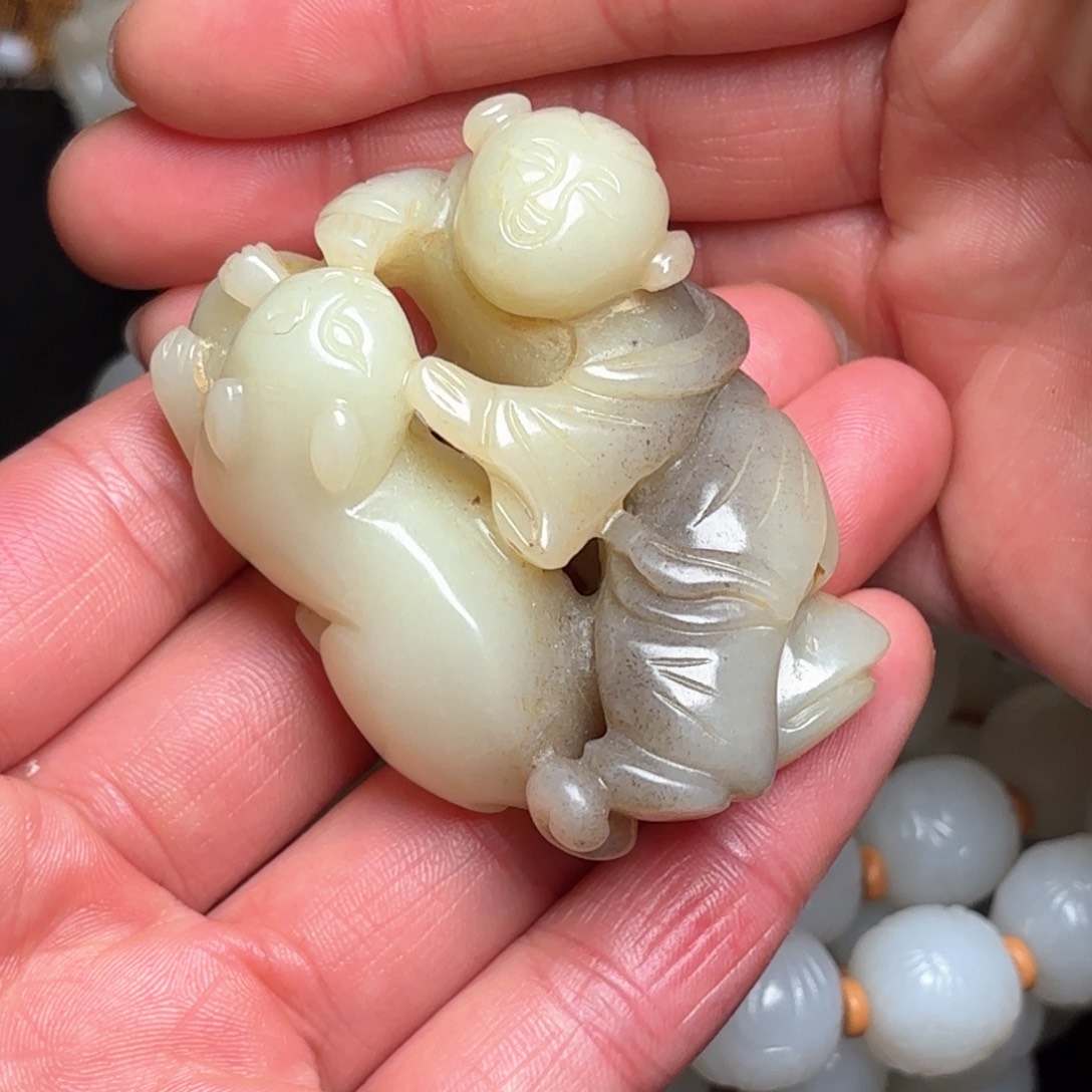 和田玉挂件未镶嵌