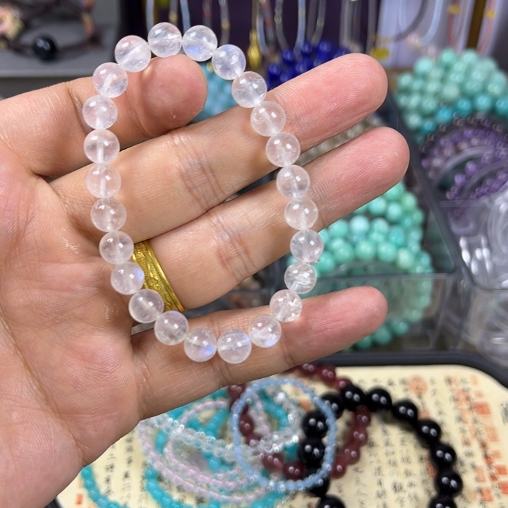 水晶手链未镶嵌蓝月光