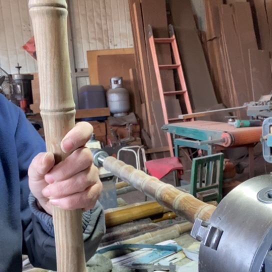 侯*绿檀竹节60x3.5