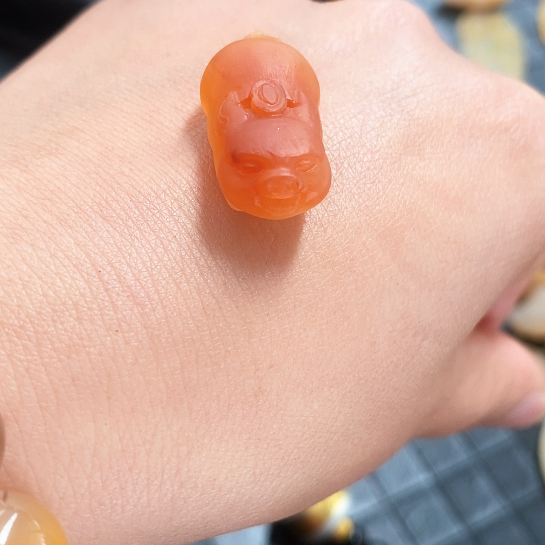 石英质玉（黄龙玉）黄龙玉未镶嵌