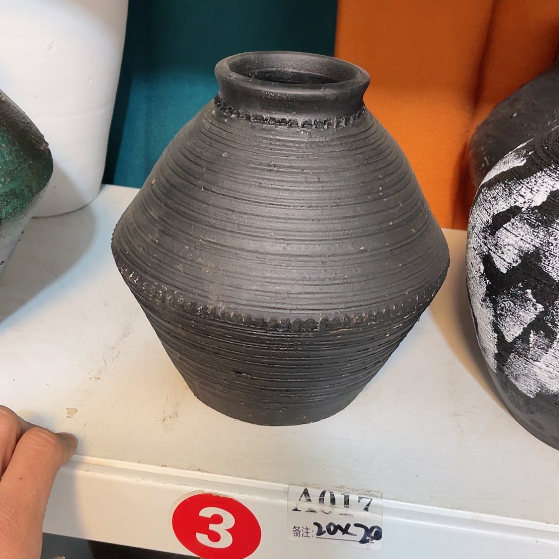 红陶无孔无孔无孔口径8高度20