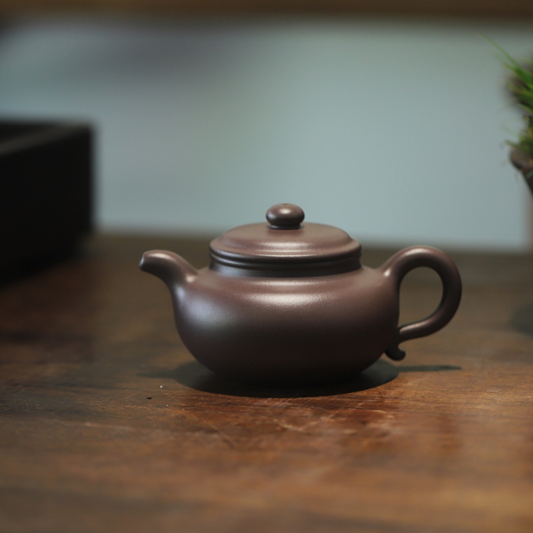 一壶江南小容量紫砂壶陈陶全手工制大亨仿古紫砂壶纯手工小孩出水