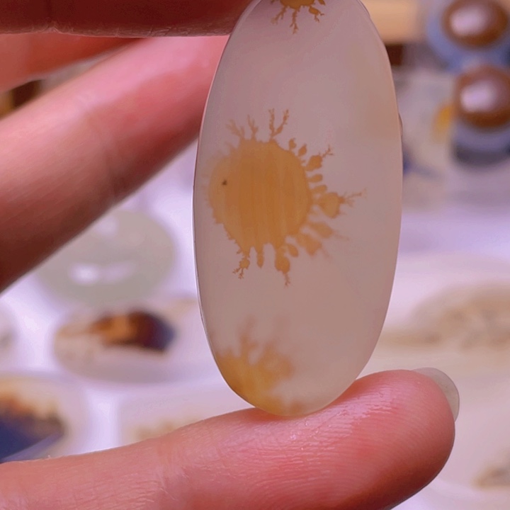 玛瑙/玉髓未镶嵌吊坠(不含链)