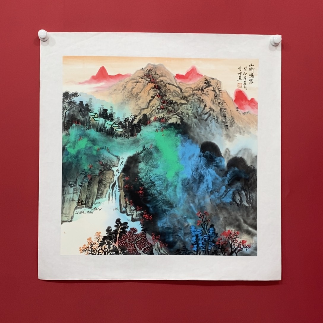 国画曾坤四尺斗方68*68