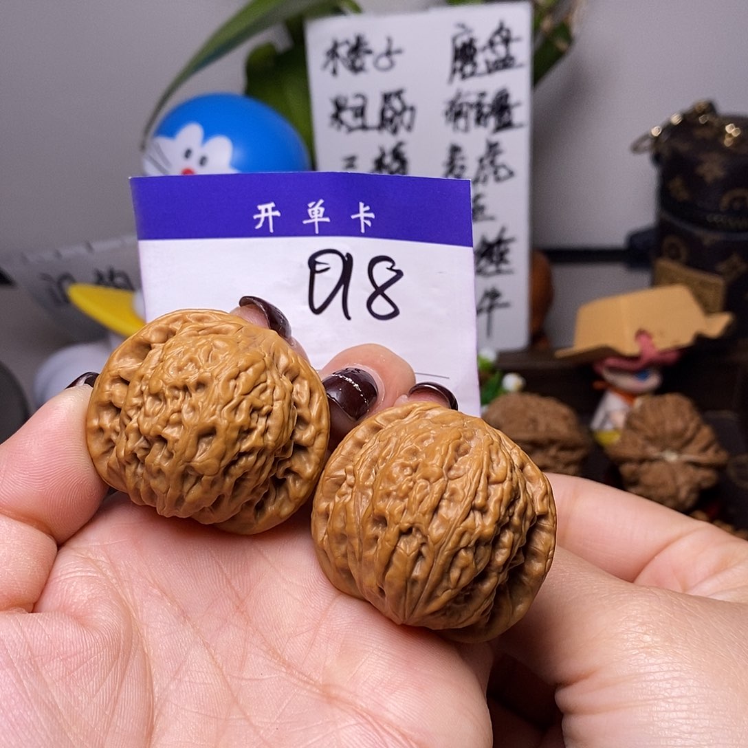 桃核吊坠文玩核桃铁锤40修n