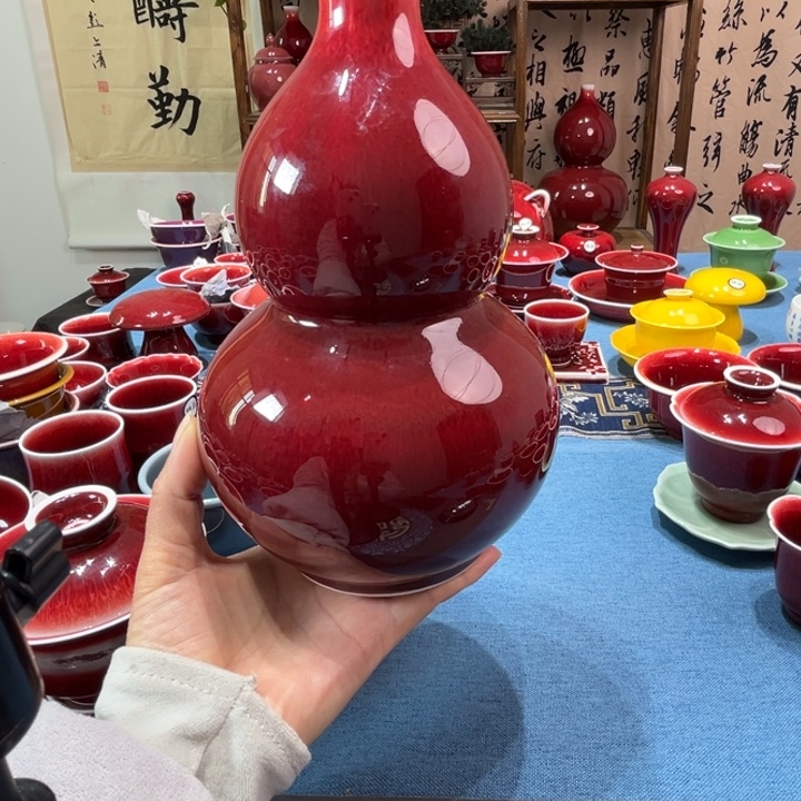 景德镇陶瓷大葫芦摆件