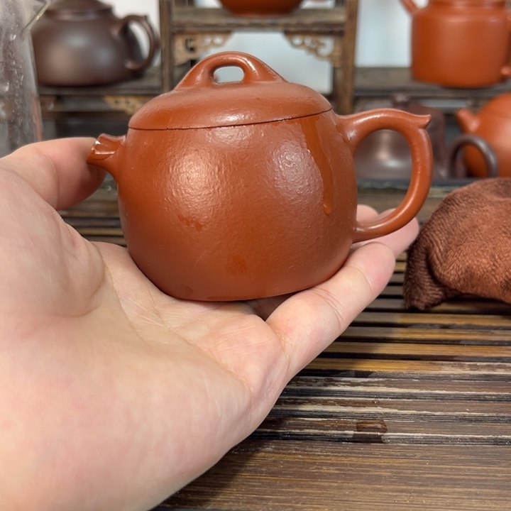 茶壶紫砂原矿紫砂手工制作