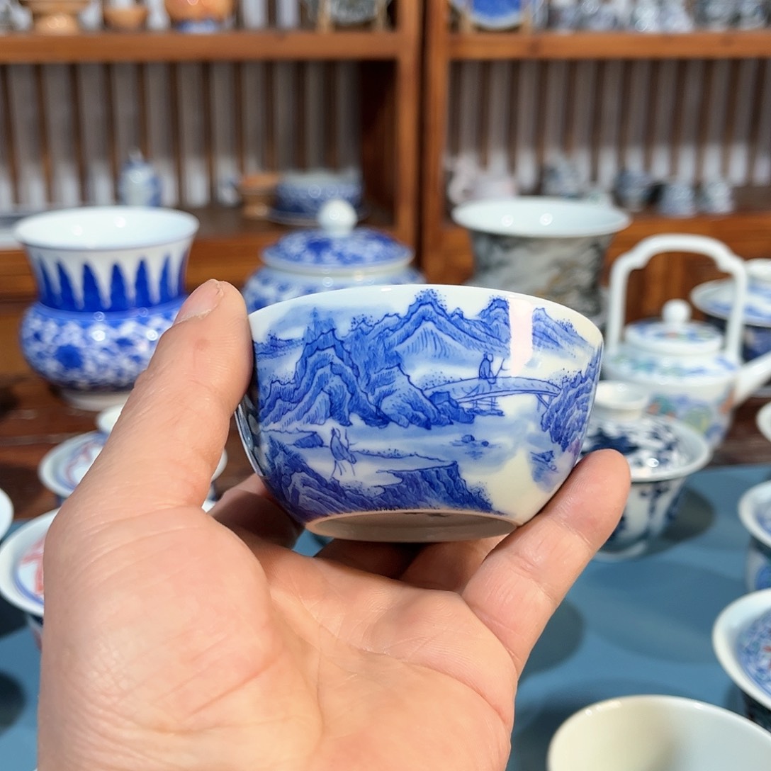 錡镇堂手工手绘杯