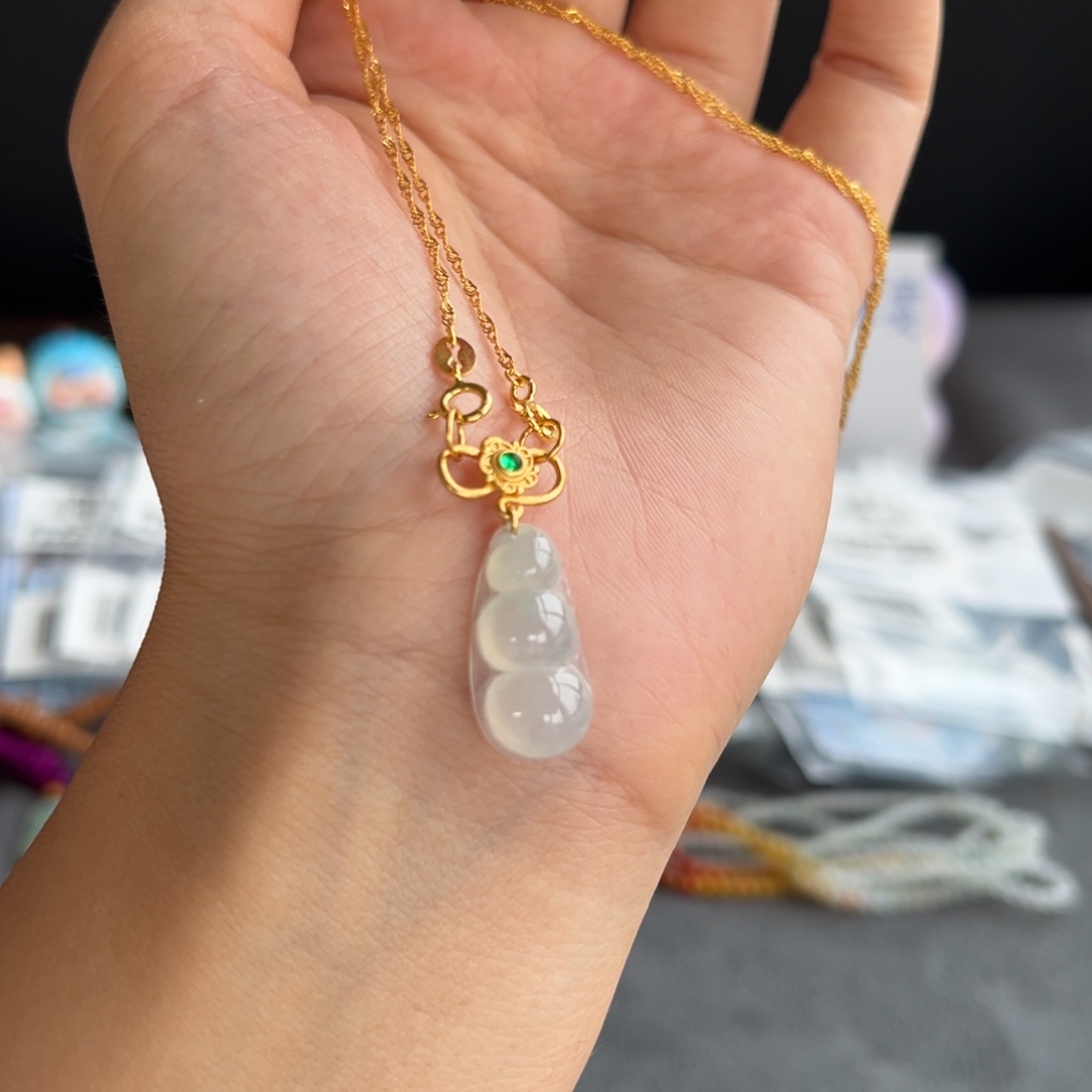 翡翠未镶嵌项链118号买断