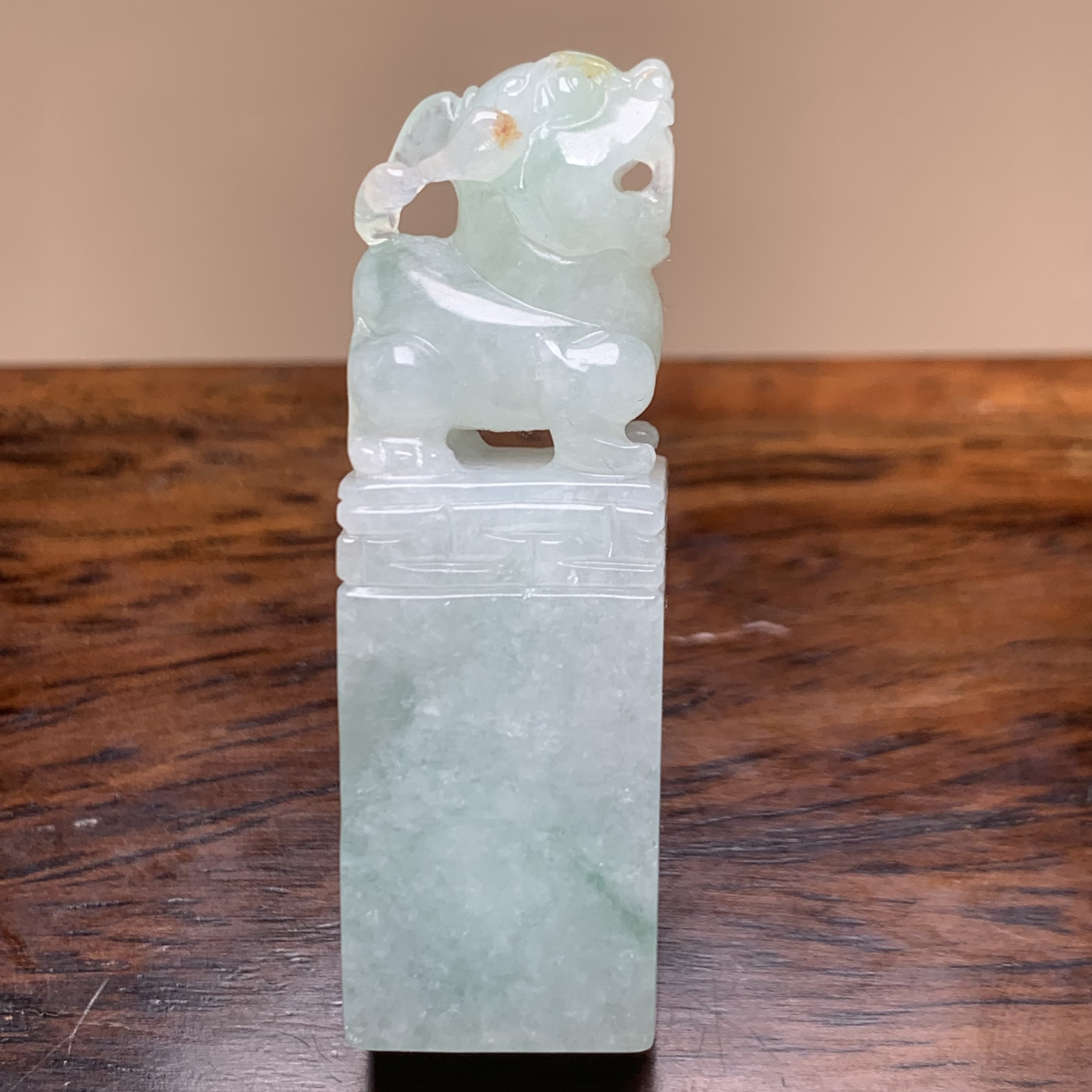 A1019珠宝玉石A货翡翠印章