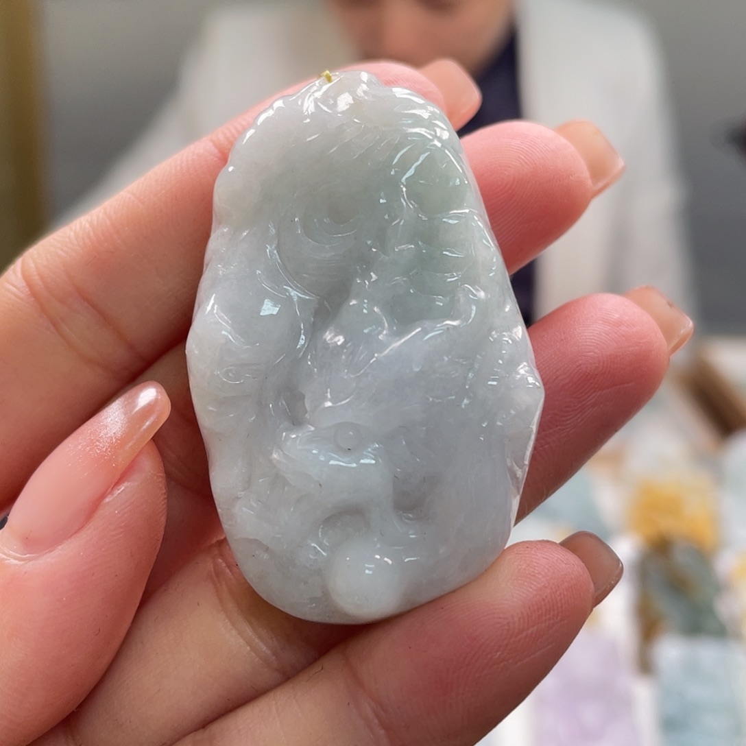 翡翠吊坠(不含链)未镶嵌