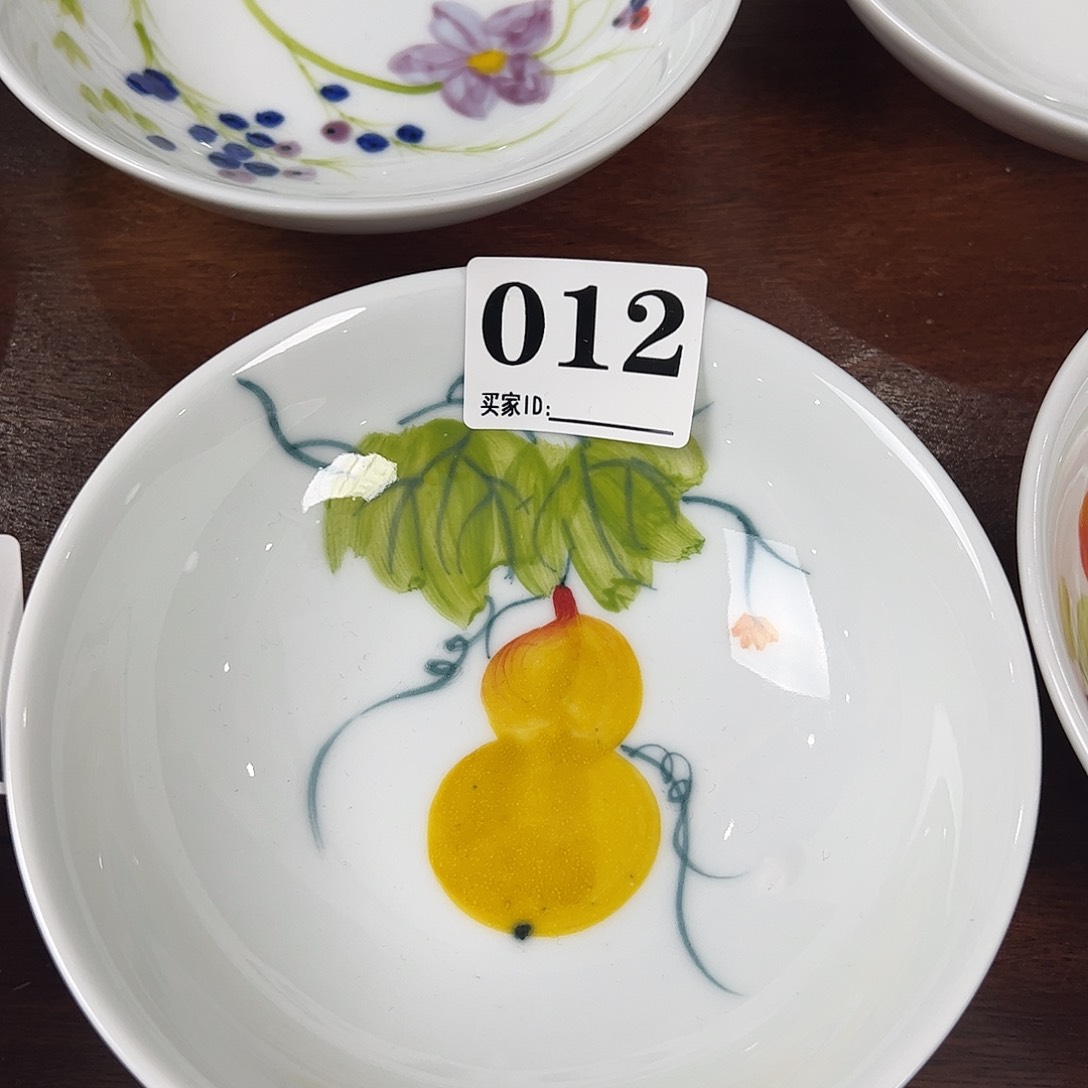 瓷片景德镇陶瓷手工手绘制作