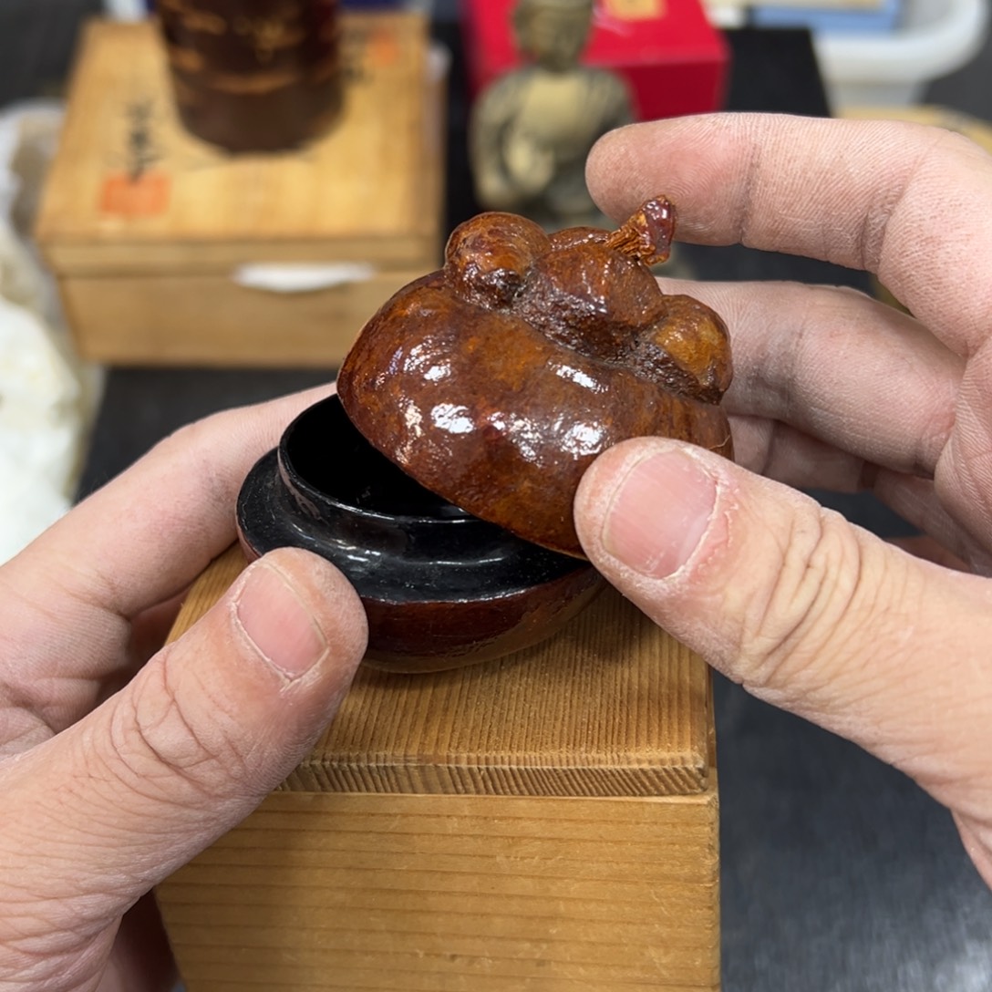 木日本中古工艺品摆件