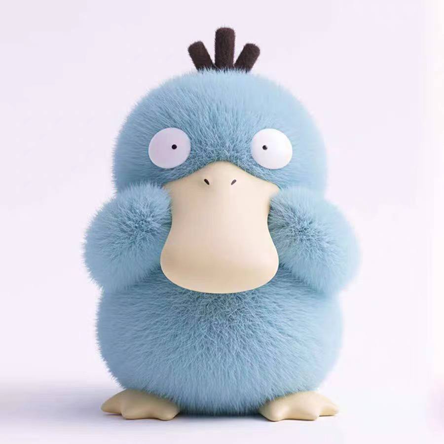 【原模】【现货】植绒可达鸭 Q版GK 手办【运费到付】