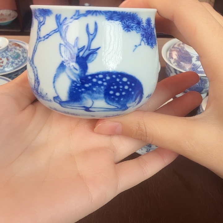 景德镇陶瓷手绘作品