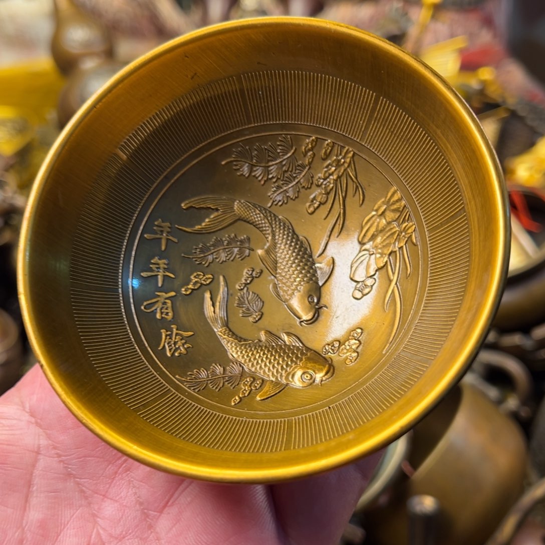 茶壶香炉铜器摆件