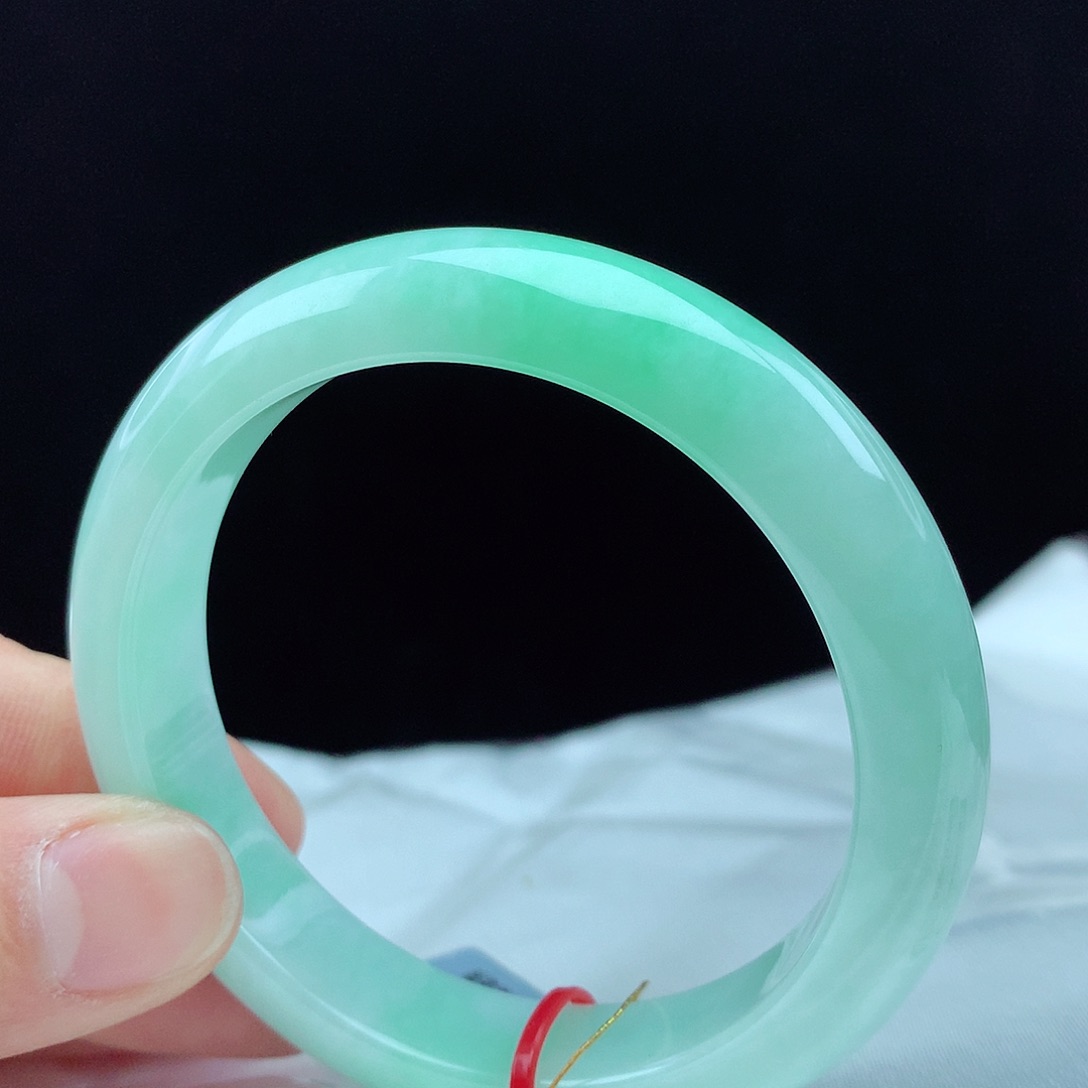 翡翠手镯未镶嵌55圈2114