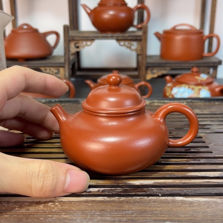 紫砂茶壶原矿紫砂手工制作