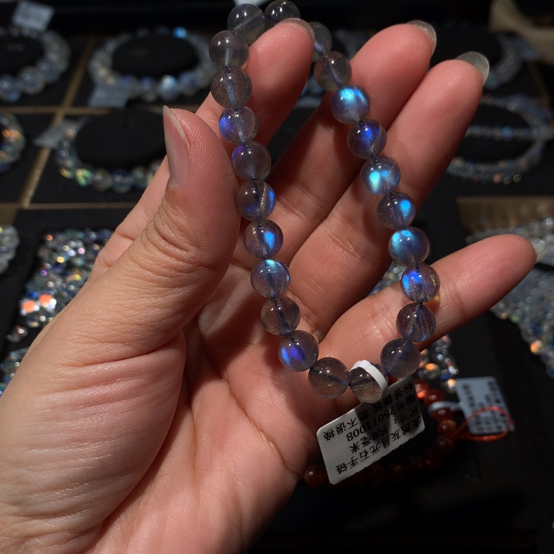 拉长石手链8未镶嵌九****✨