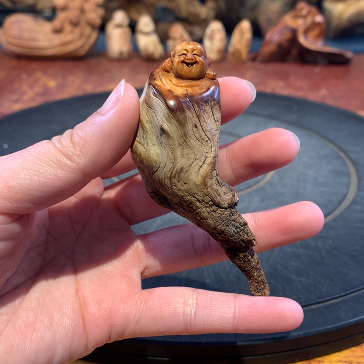 柏木（崖柏）根雕摆件