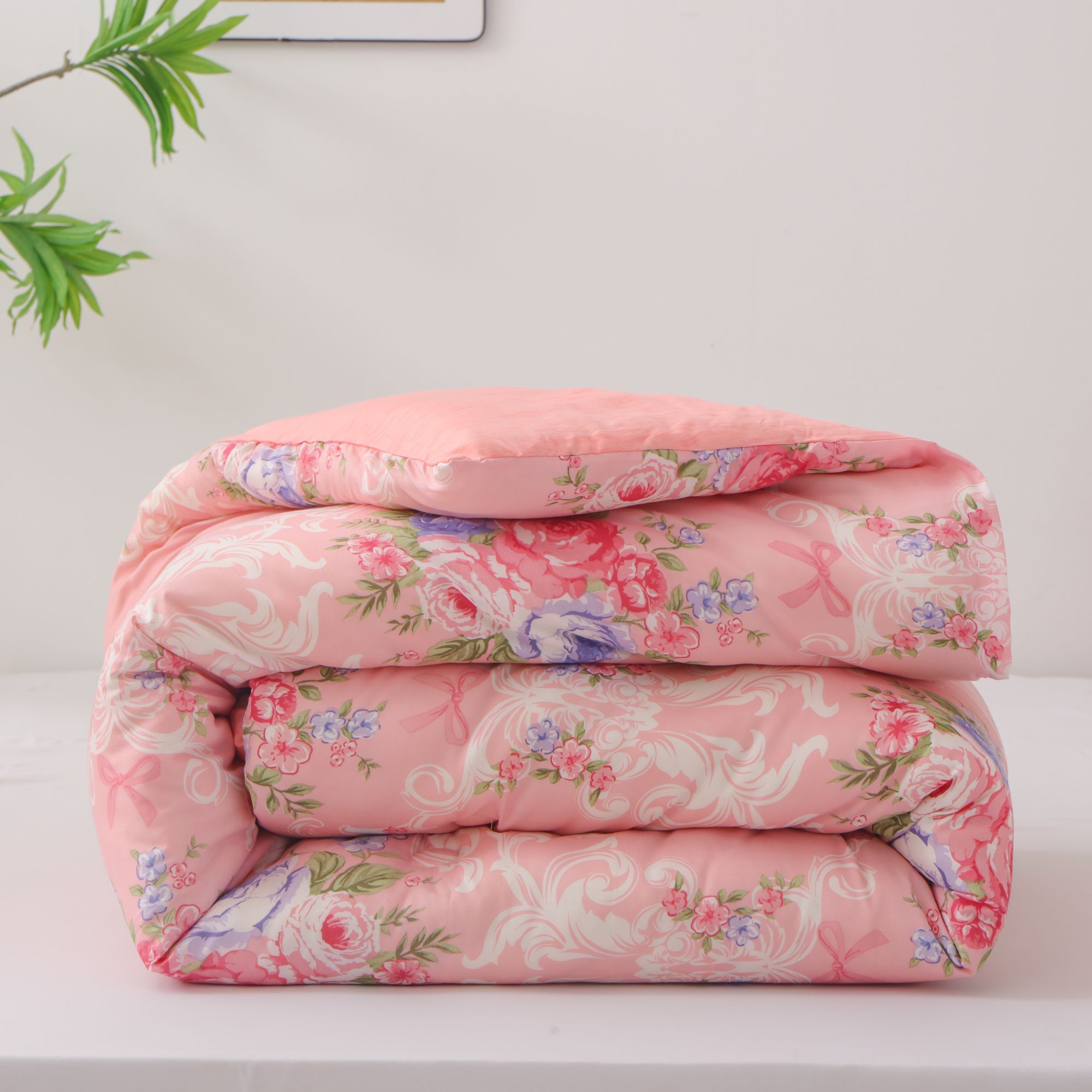 【试睡十五天】秋冬保暖印花被加厚冬被学生宿舍铺床褥子被子181